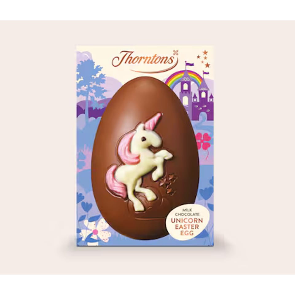 Thorntons Milk Chocolate Unicorn Easter Egg 151g