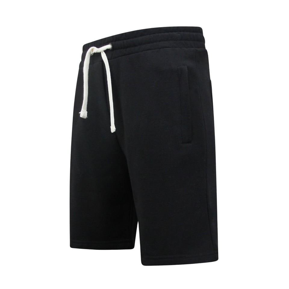 Sweat Shorts Heren - Shorts Heren Jogging - Zwart