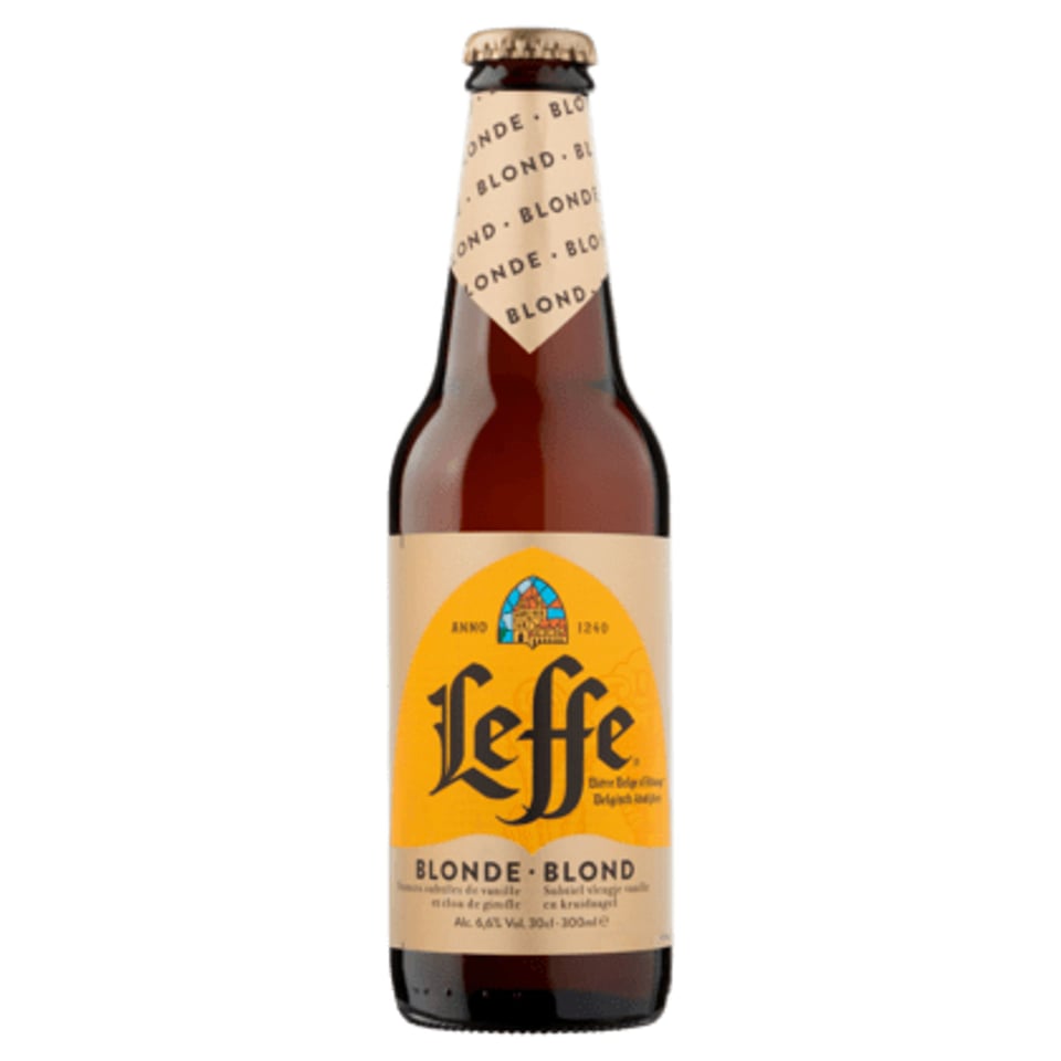 Leffe Blond Belgisch Abdijbier Fles 30 Cl