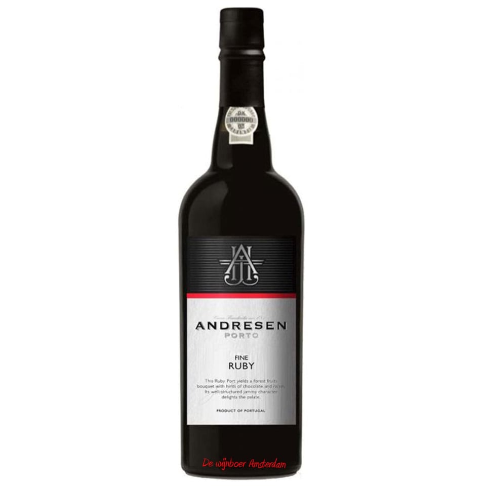 Fine Ruby Port J.H. Andresen