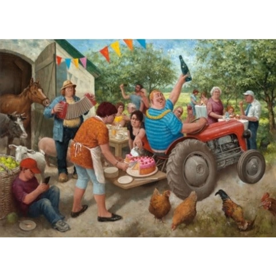 Art Revisited Marius Van Dokkum Puzzel Tuinfeest 1000 Stukjes