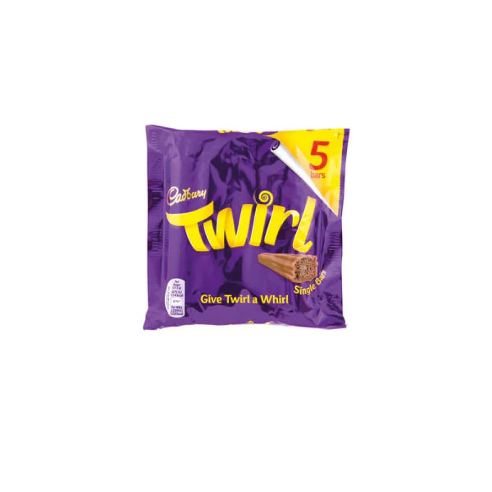 Cadbury Twirl 5 Bars