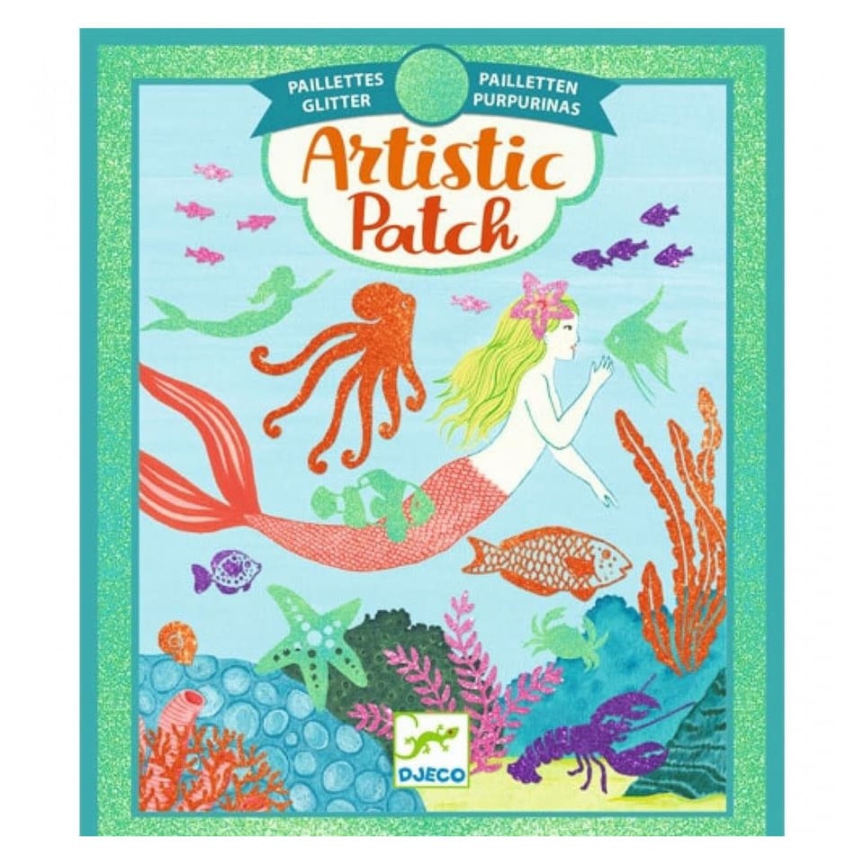 Djeco Artistic Patch Glitter Ocean 6+