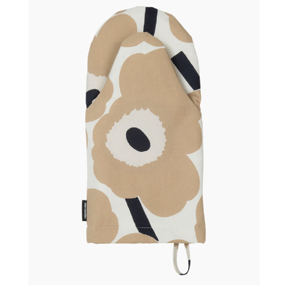 Marimekko Ovenwant Pieni Unikko Beige