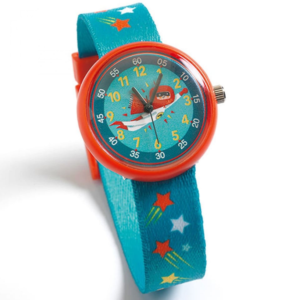 Djeco Horloge Super Heroes 5+