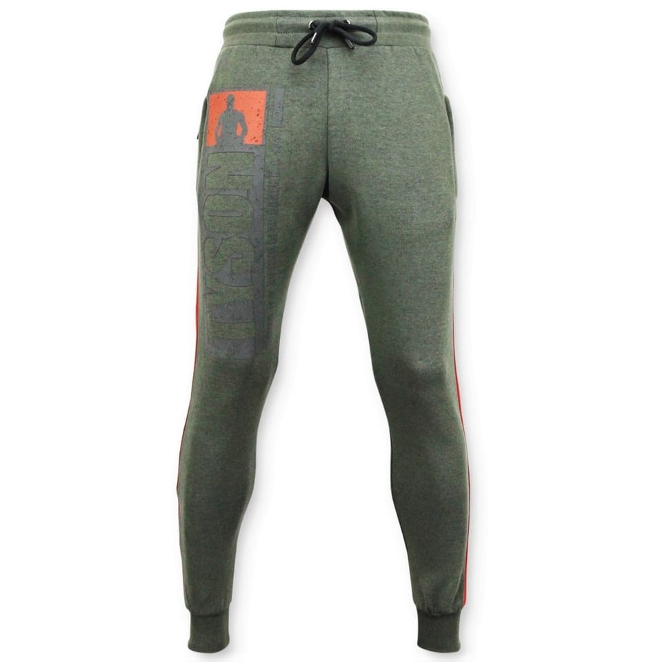 Exclusieve Sweatpants Heren - Mike Tyson Trainingsbroek - Groen