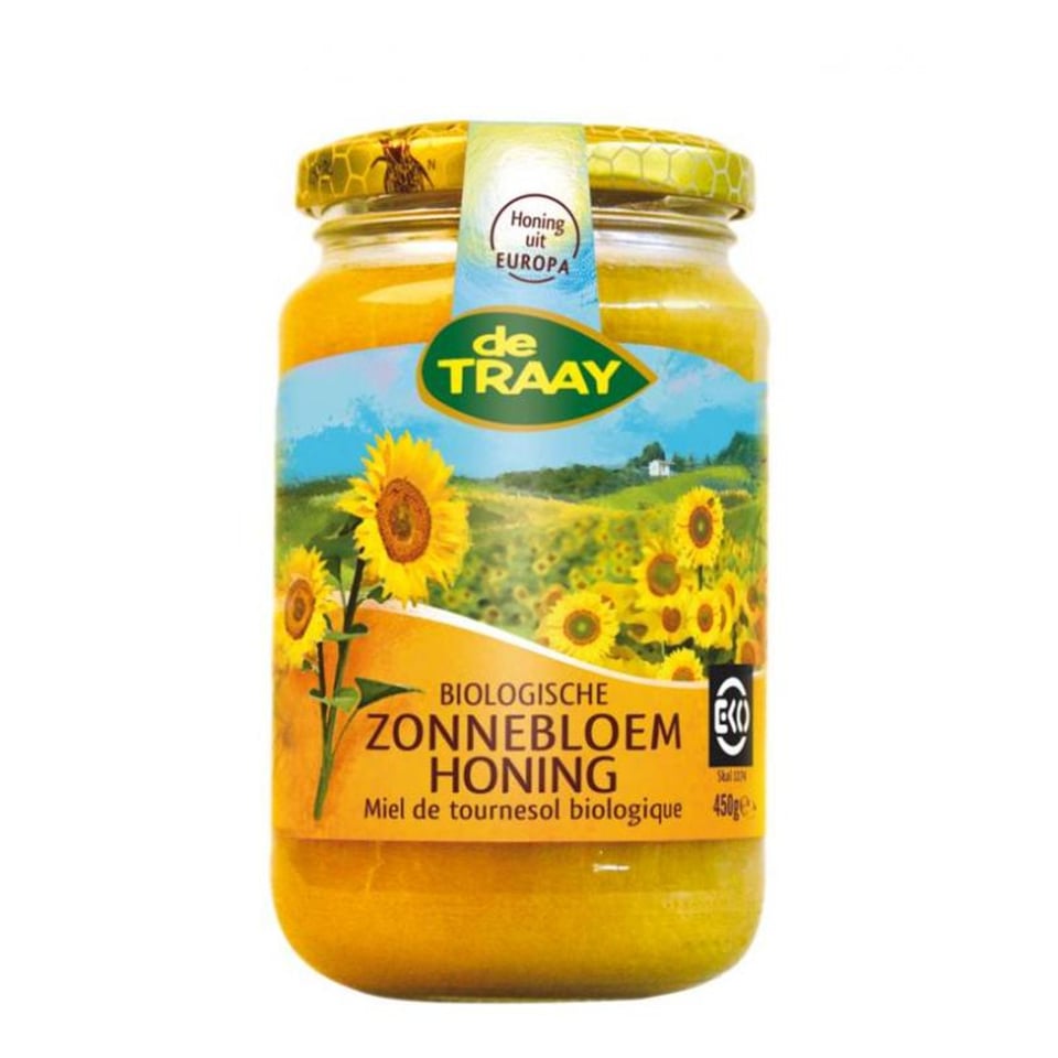 Zonnebloemhoning Creme Eko Bio