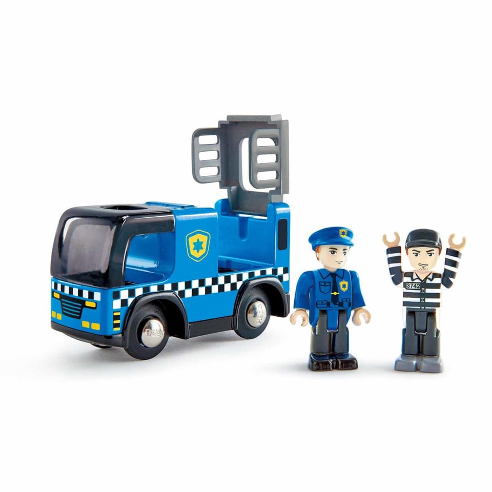 Hape Police Car with Siren 3+