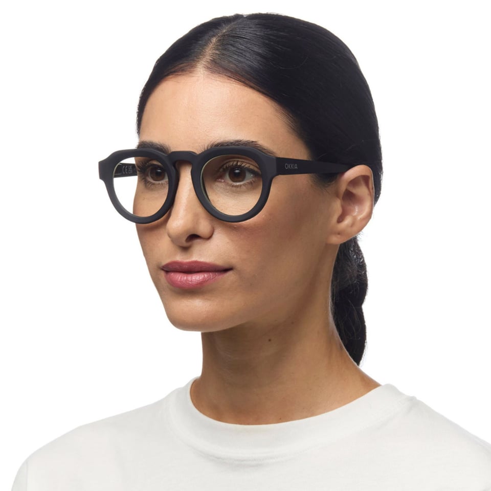 Leesbril ZENO Round Black OK042BK