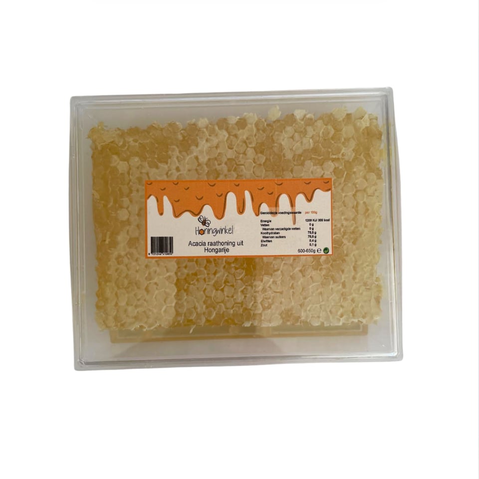 Raathoning acaciahoning Hongarije 600-650g
