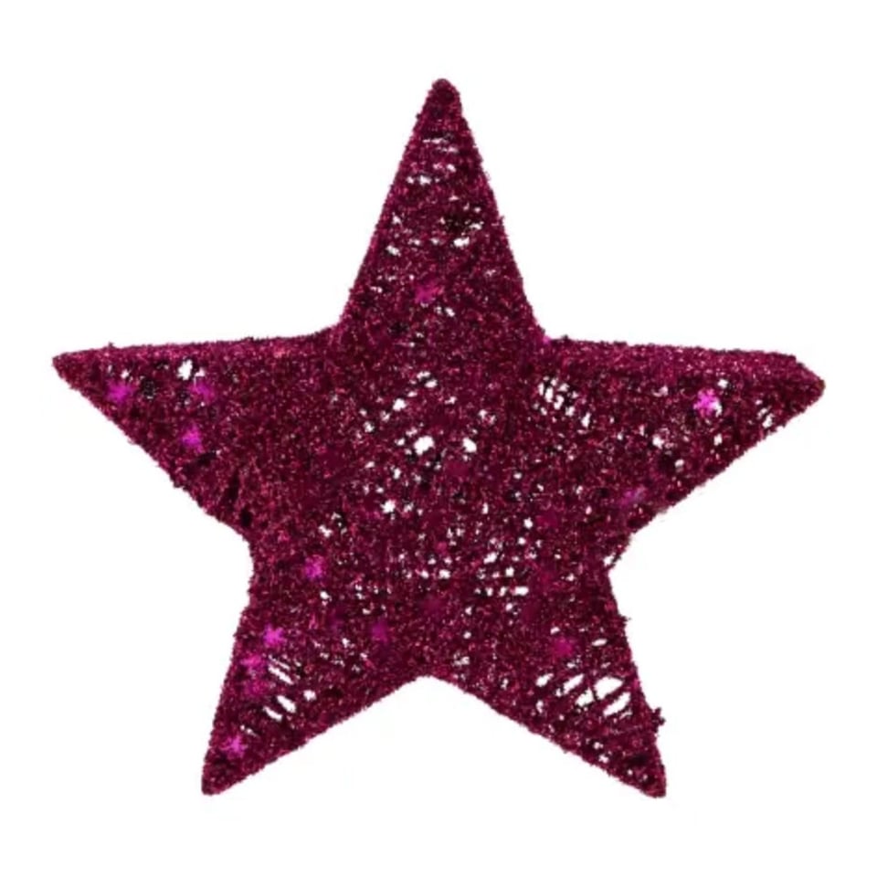 Kerstster 3-D LED 'You Are a Star' in 2 Kleuren en 2 Maten