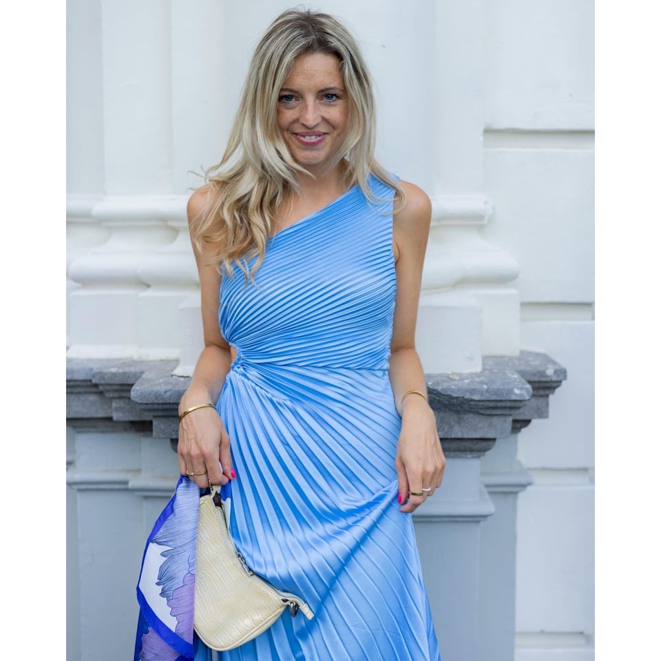 Light Blue Summer chic Dress - ONESIZE