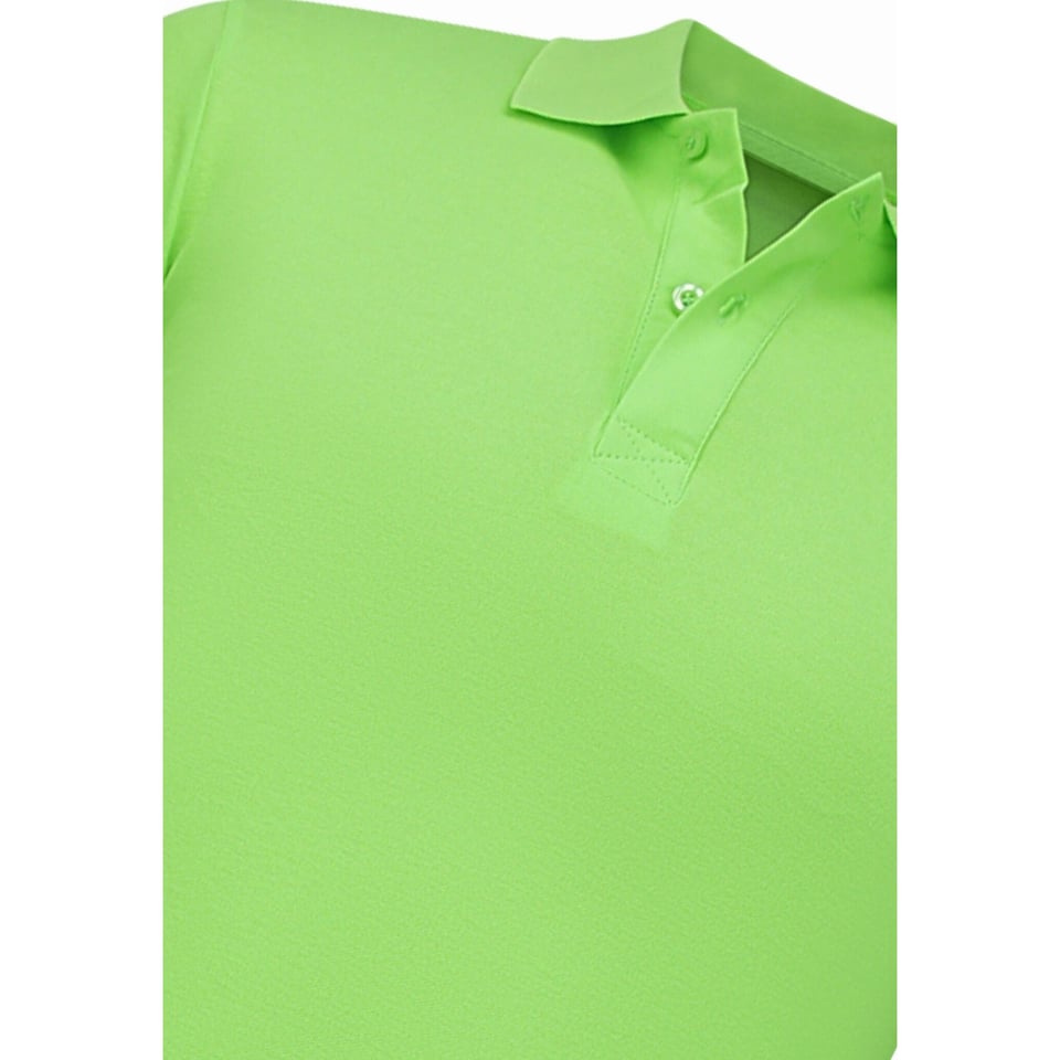 Poloshirt Heren - Heren Poloshirts Korte Mouw - Polo Heren - Slim Fit - A150 - Geel