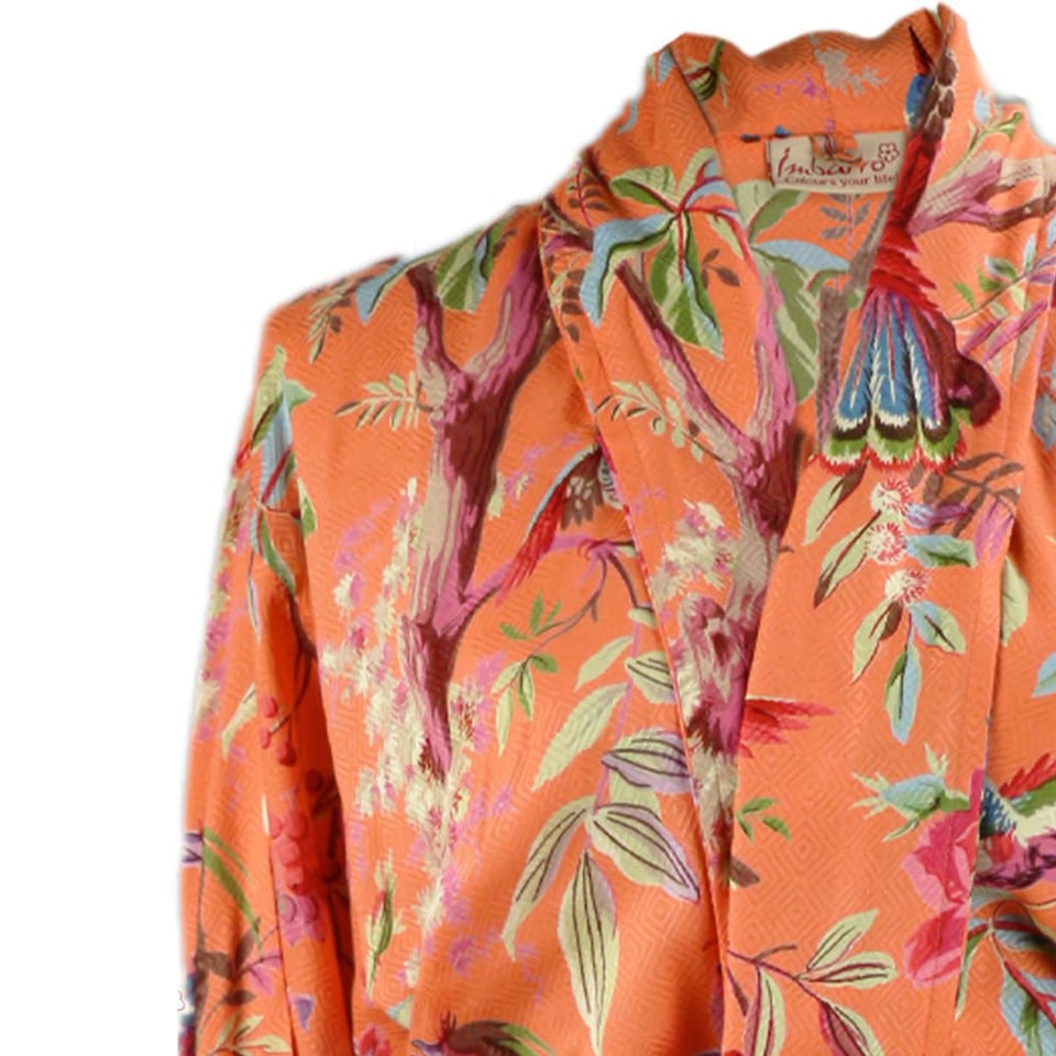 Kimono Royal Paradise Mandarine Viscose One-Size