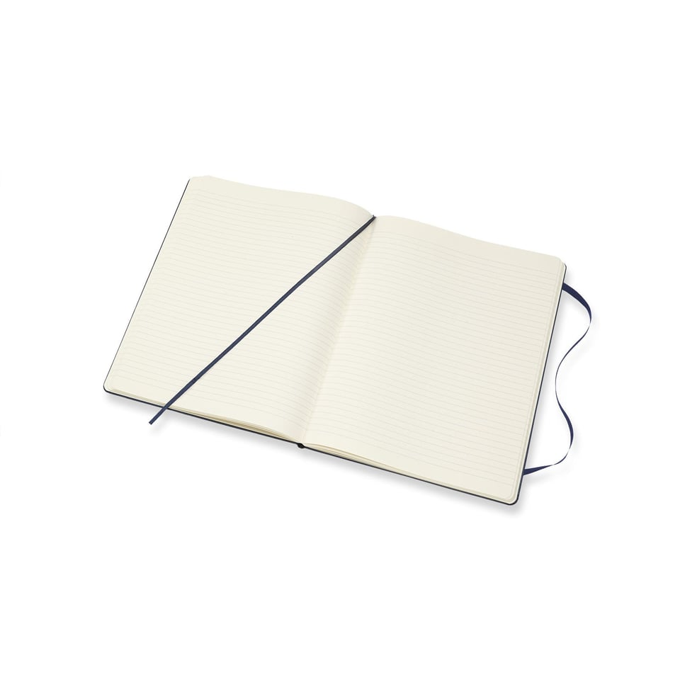 Moleskine notebook hardcover x-large lined