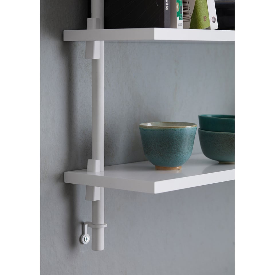 Wandrek Wall Shelving WS.85.1 - Color : Oak / White