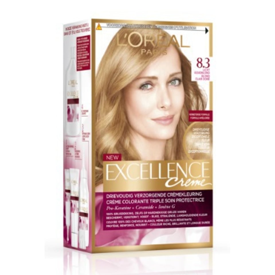 EXCELLENCE 8.3 LICHT GOUDBLOND 1set