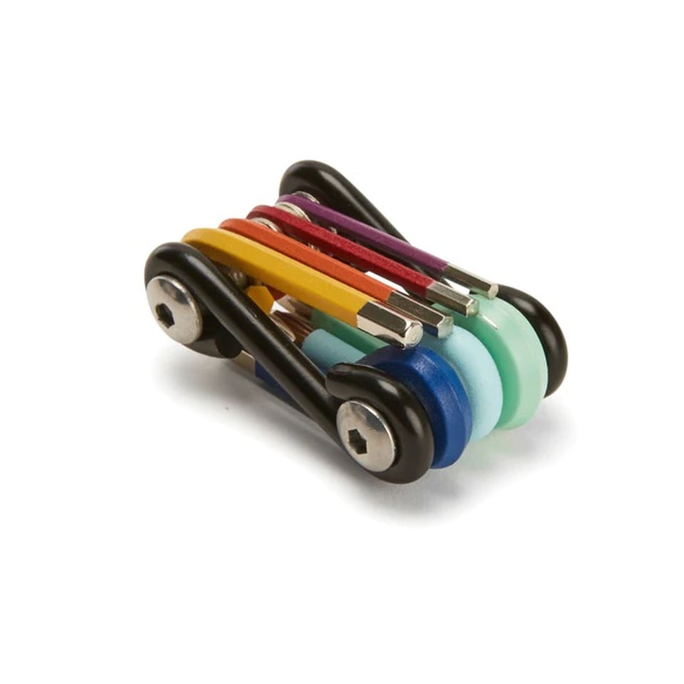 KIKKERLAND Multitool Regenboog 7 in 1