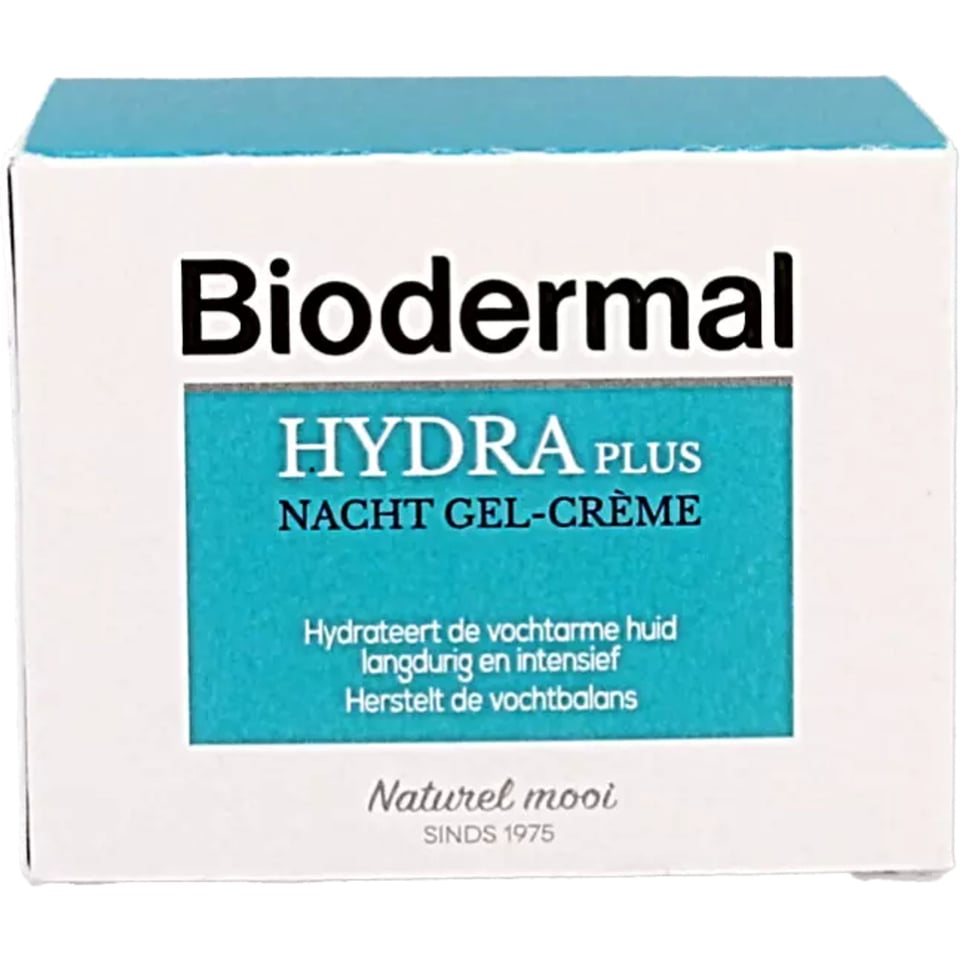 Biodermal Hydra Plus Gel Nachtcreme 50ml 50