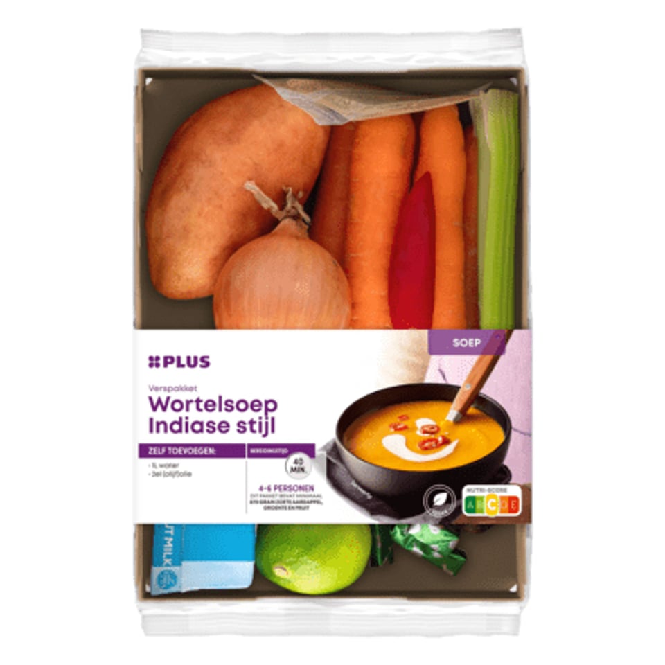 PLUS Verspakket Indiase Wortelsoep