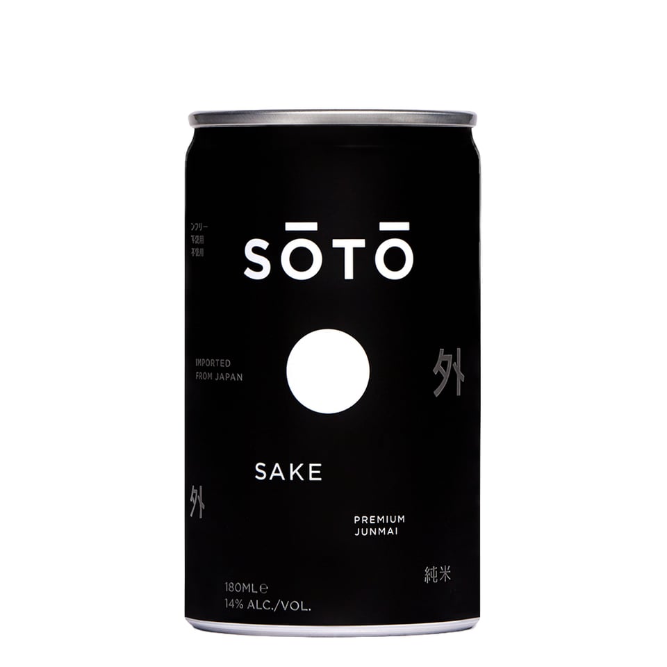 Sake Soto Junmai Can 180ml