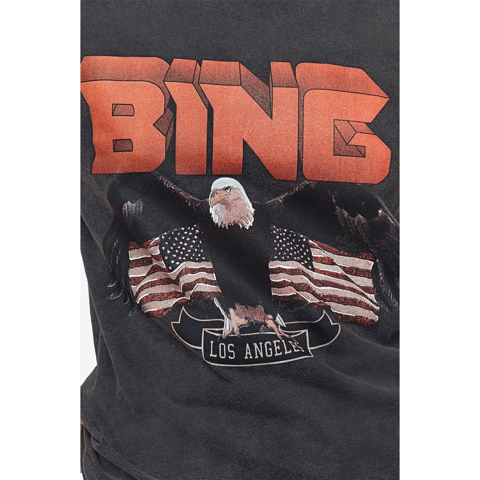 Anine Bing Vintage Bing Tee - Black