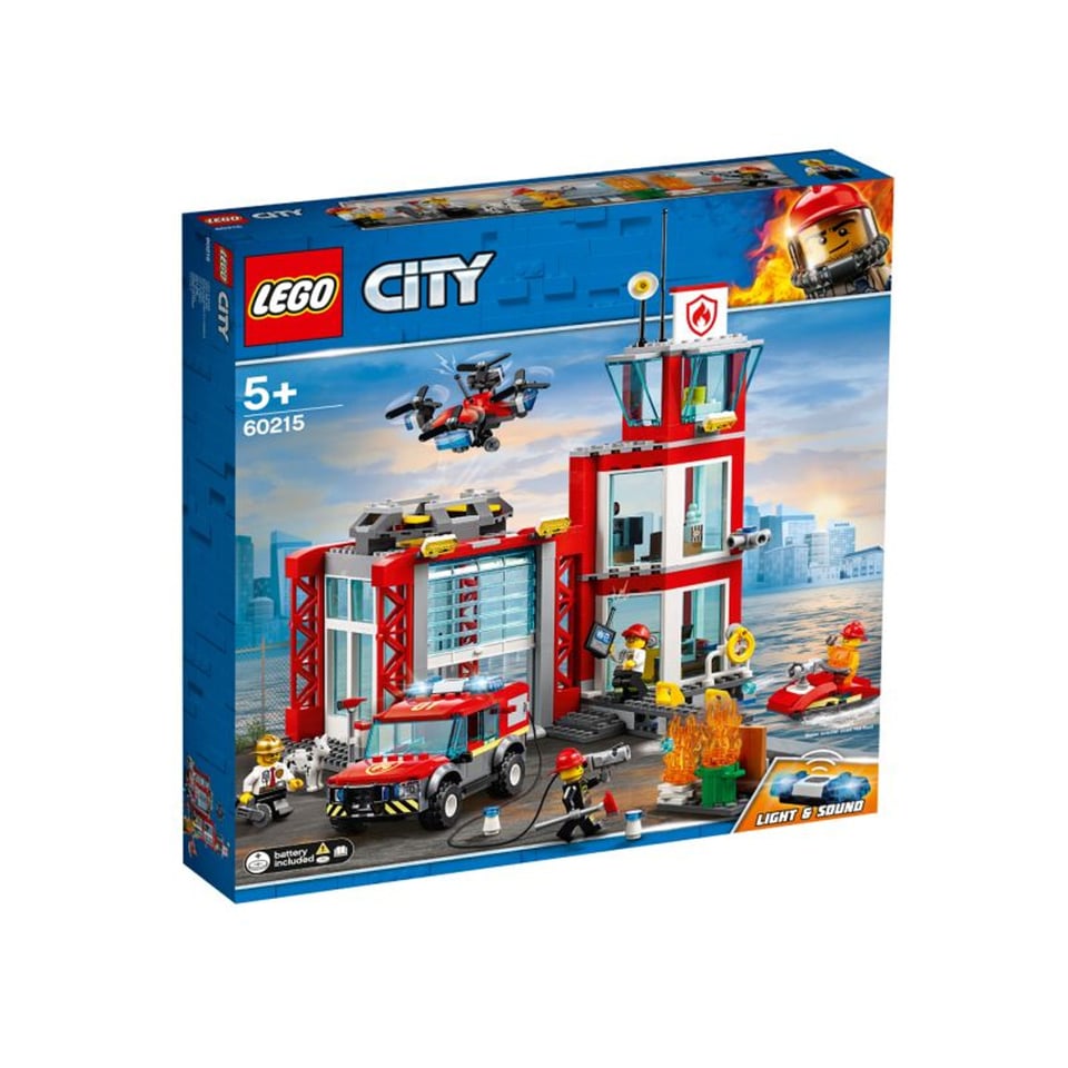 Lego City 60215 Brandweerkazerne