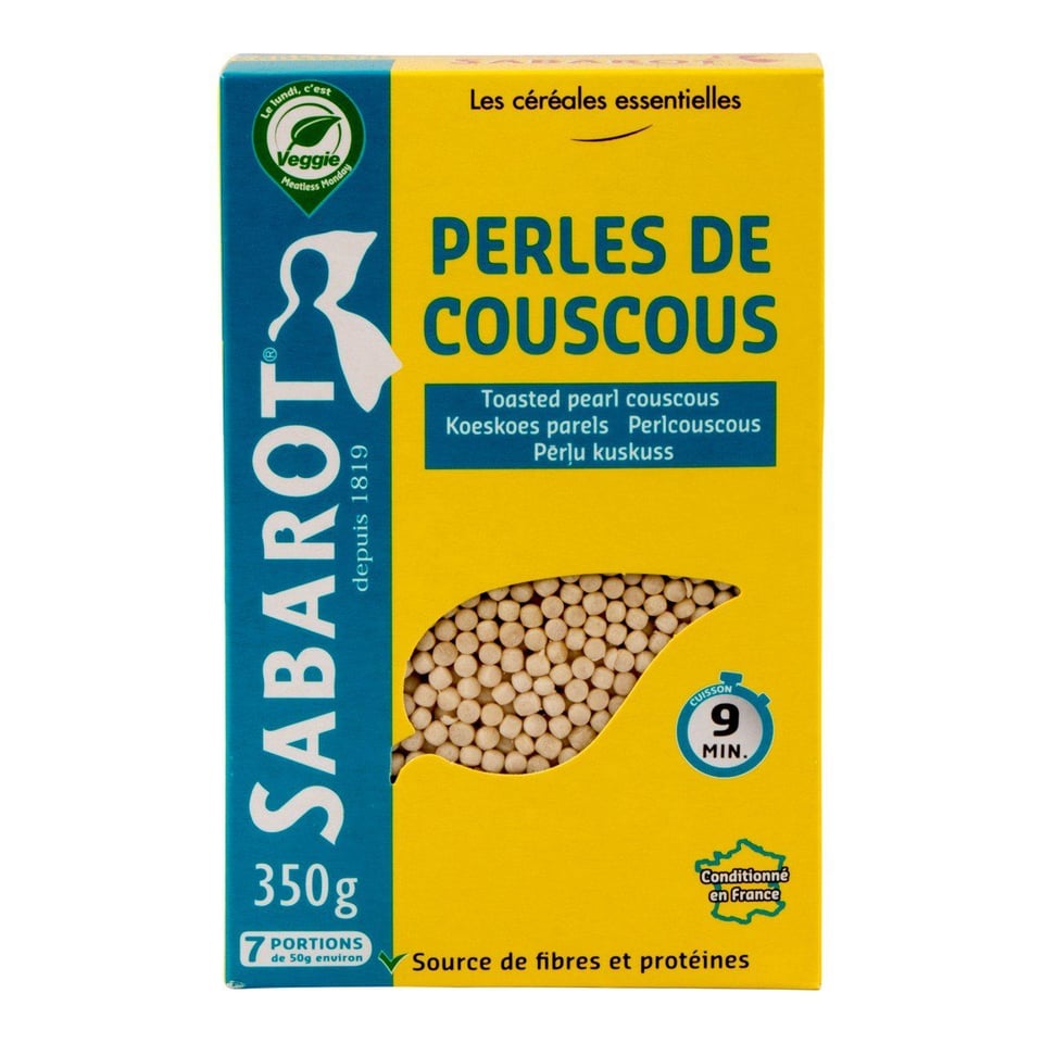 TOASTED PEARL COUSCOUS, by Sabarot