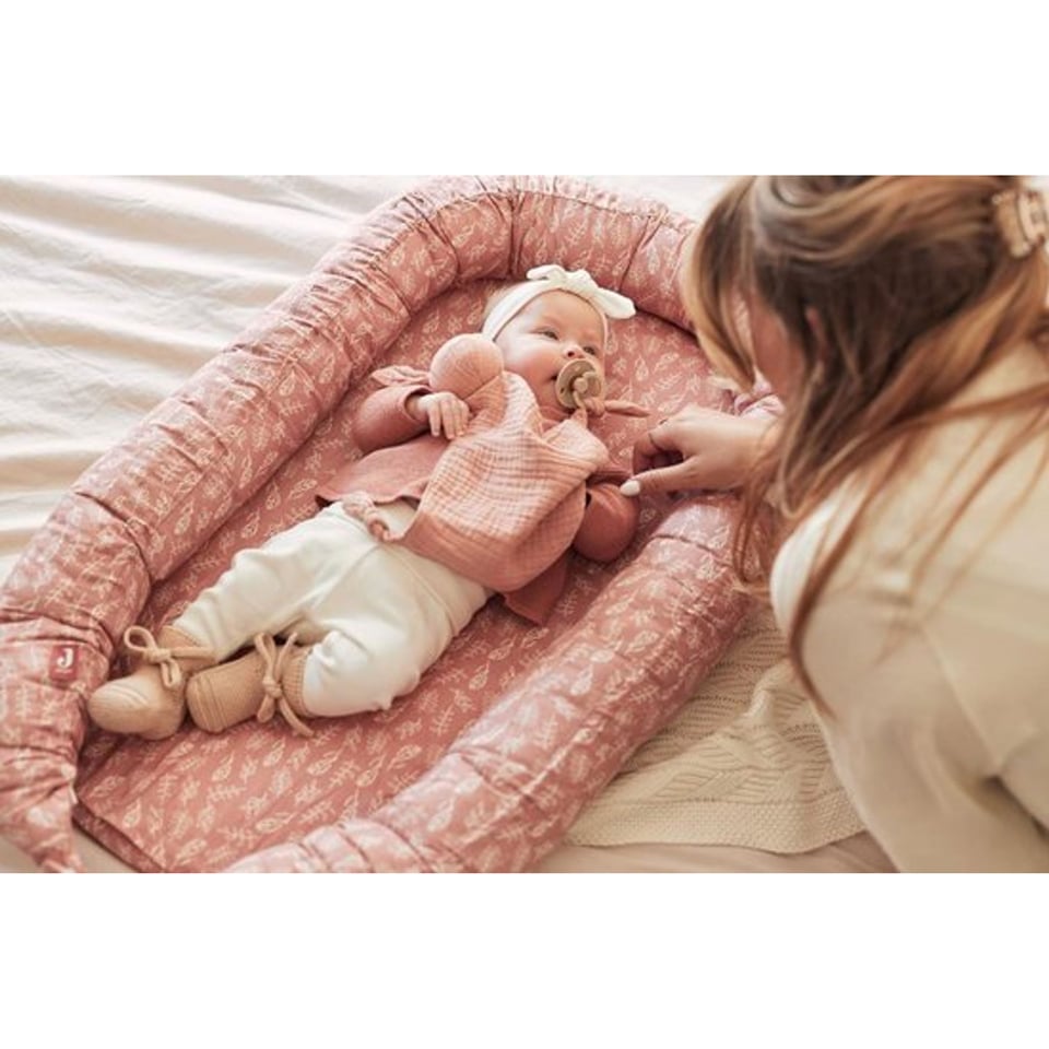 Jollein Babynest Meadow Rosewood