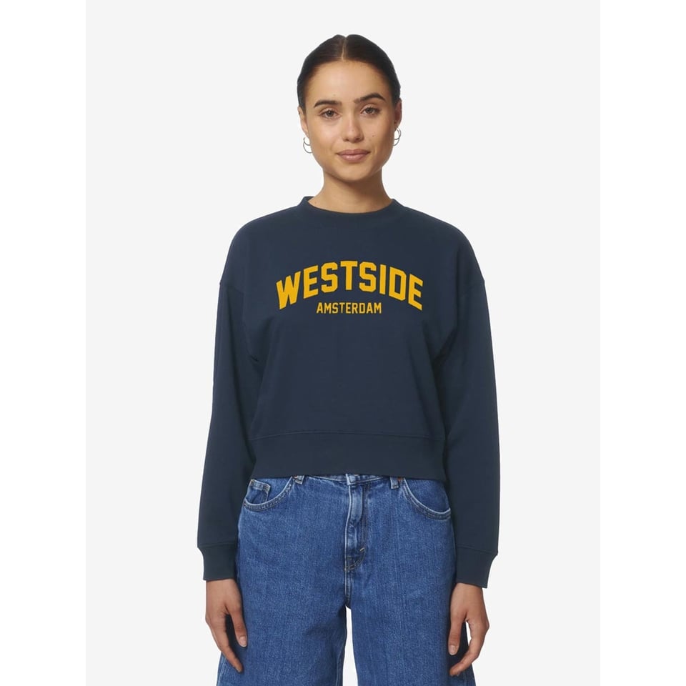 Westside Amsterdam Crop Sweater (V)