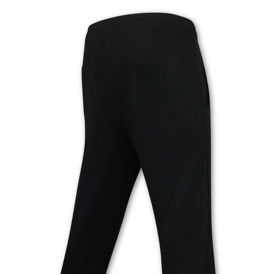 Nette Joggingbroek Heren - Zwart JX-9573