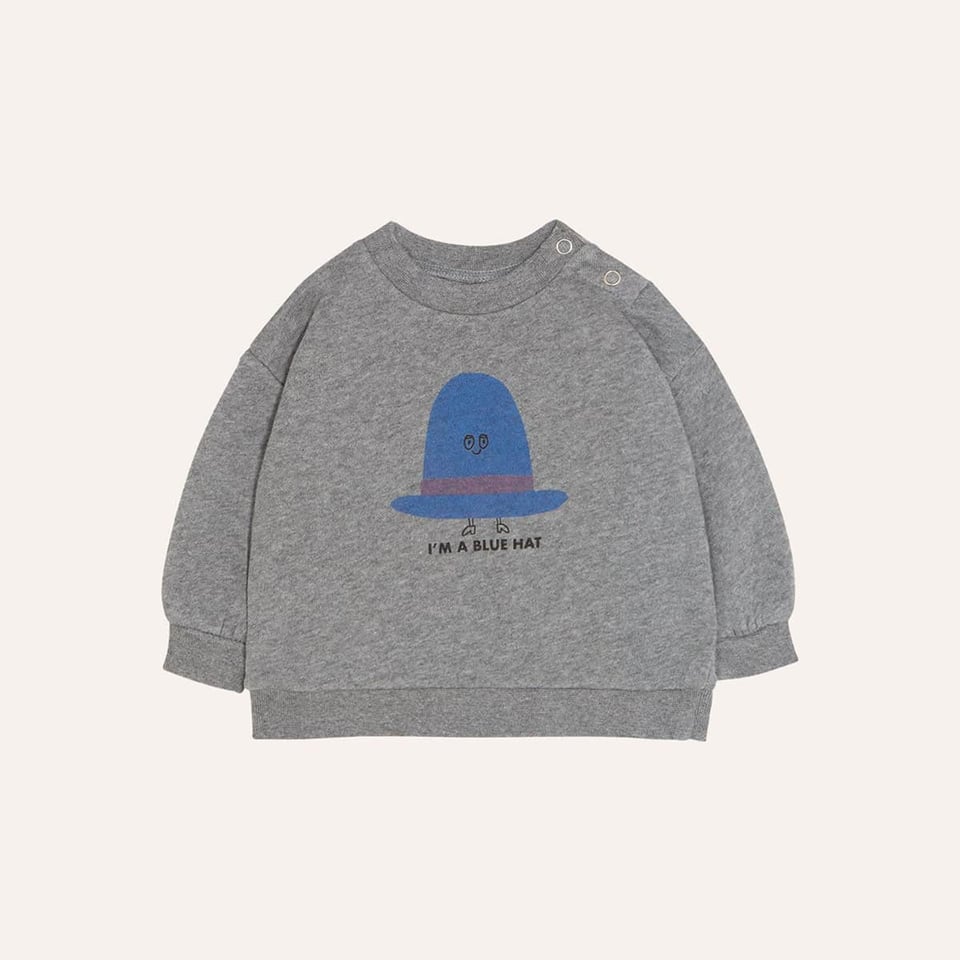 The Campamento Blue Hat Baby Sweatshirt