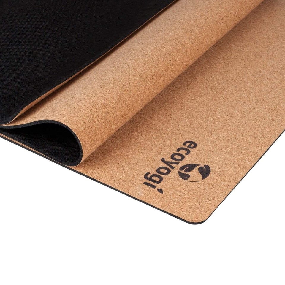 Ecoyogi yoga mat (sustainable cork and natural rubber) - excellent quality