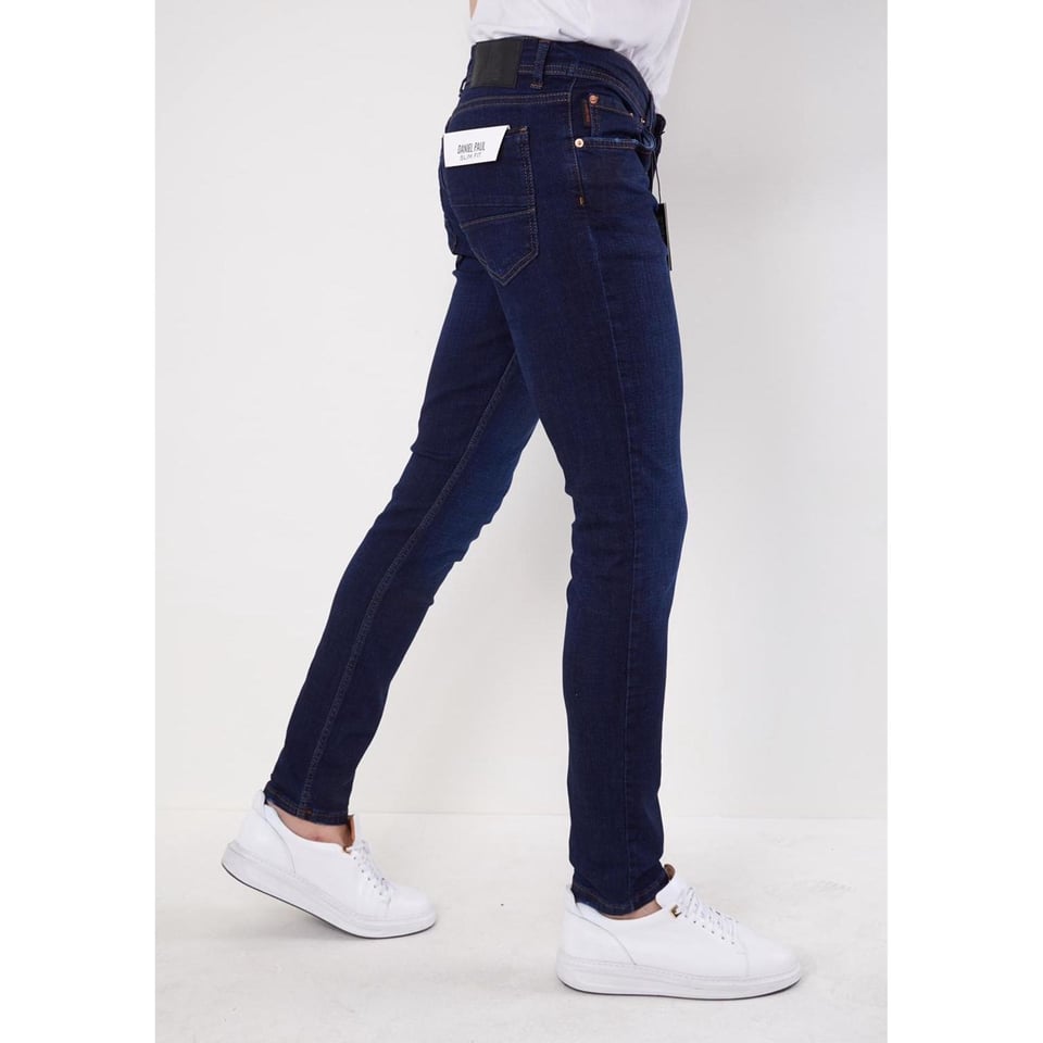 Heren Jeans Slim Fit Navy - 5306 - Donker Blauw