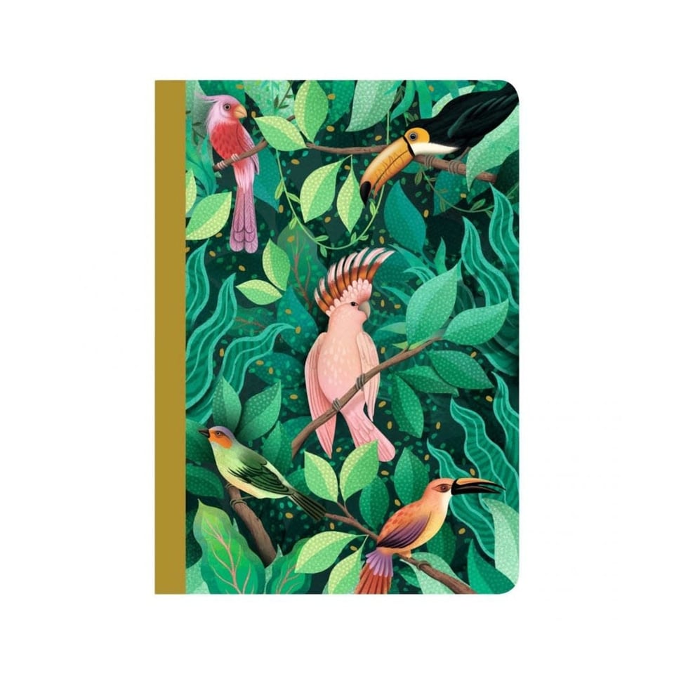 Djeco Lovely Paper Two Small Notebooks Tropical