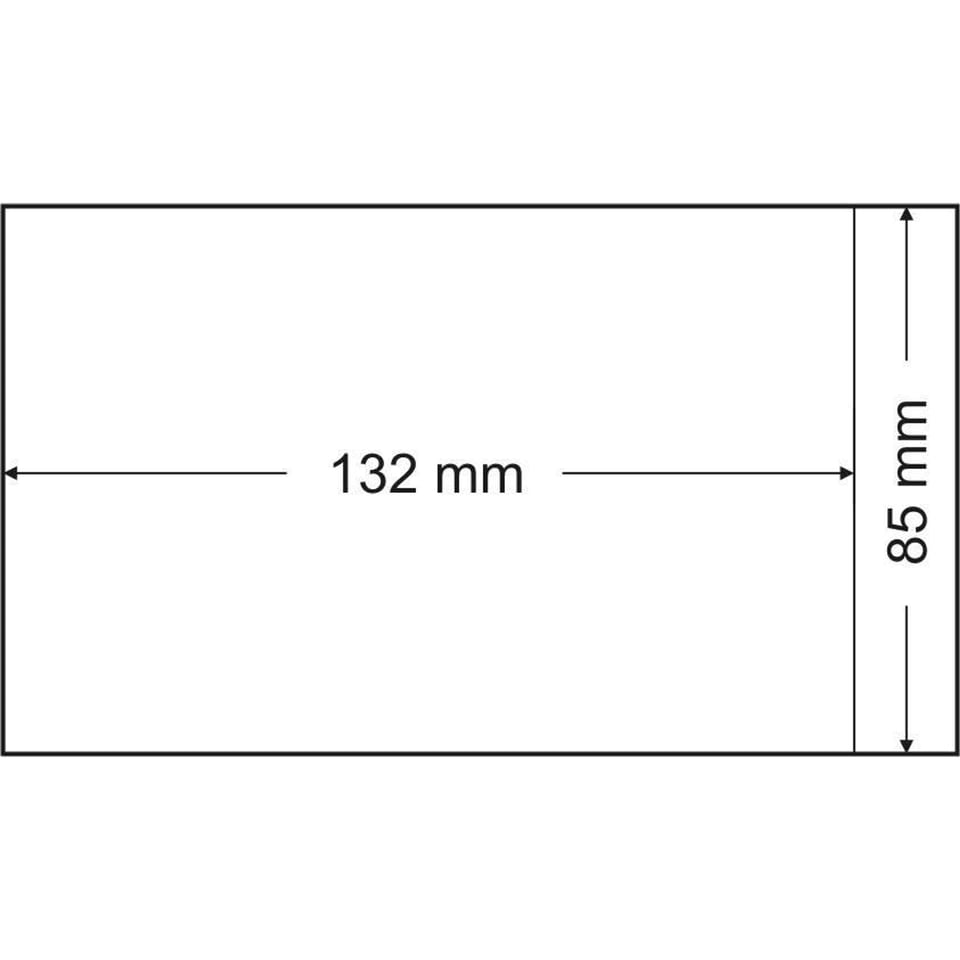 Pergamijnzakjes 85 X 132 Mm - 500 Stuks