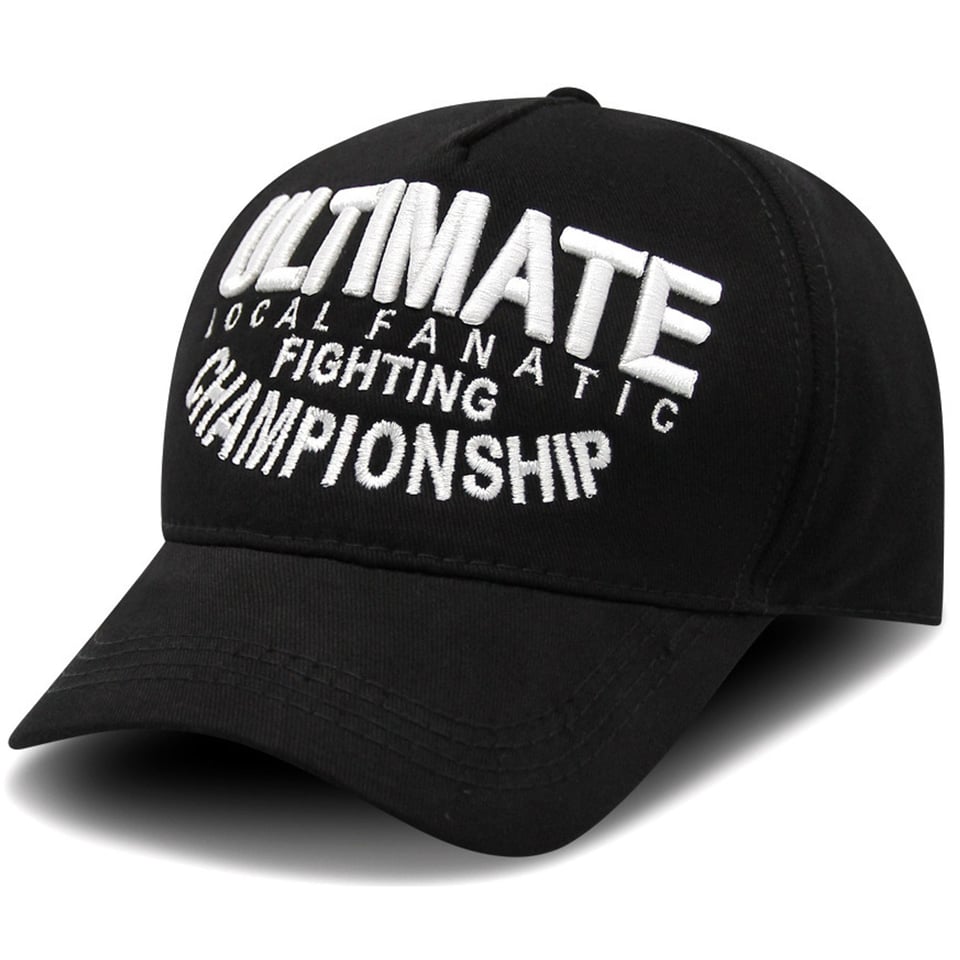 Baseball Cap Heren - Ultimate UFC - Zwart - One Size