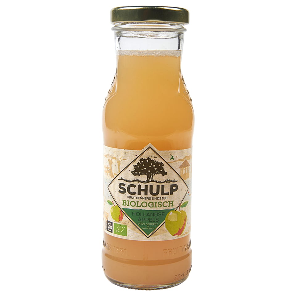 Sap Schulp Biologisch Hollandse Appels 0.2l