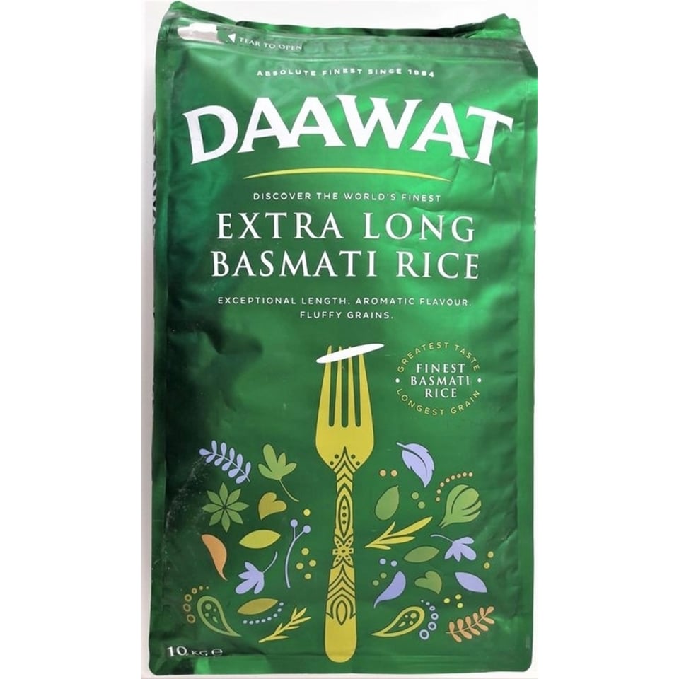 Daawat Extra Long Rice 10Kg