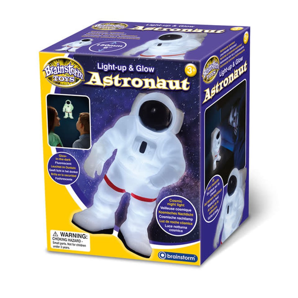 Brainstorm Toys Light-Up & Glow Astronaut 3+