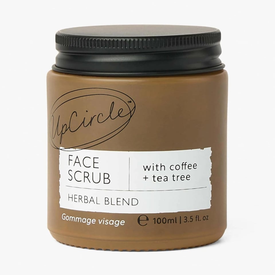 UpCircle Coffee Face Scrub for Sensitive Skin Herbal Blend