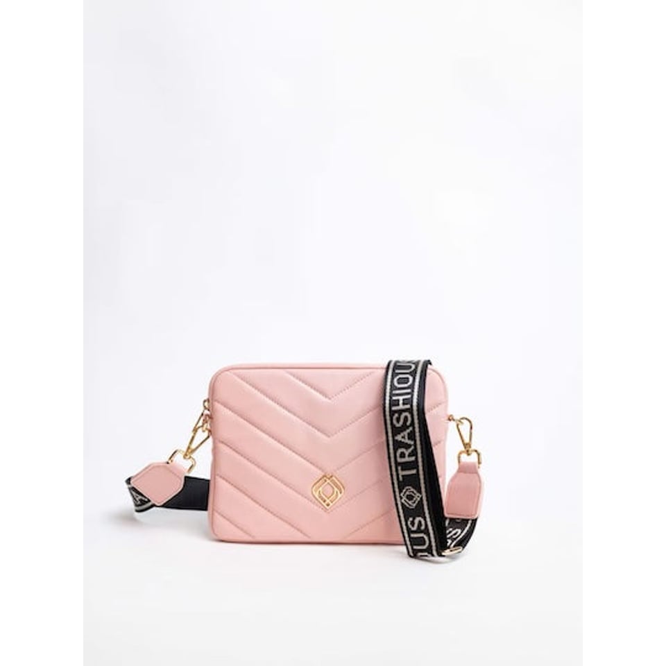 TRASHIOUS Tasje Viva Bamboeleer Roze