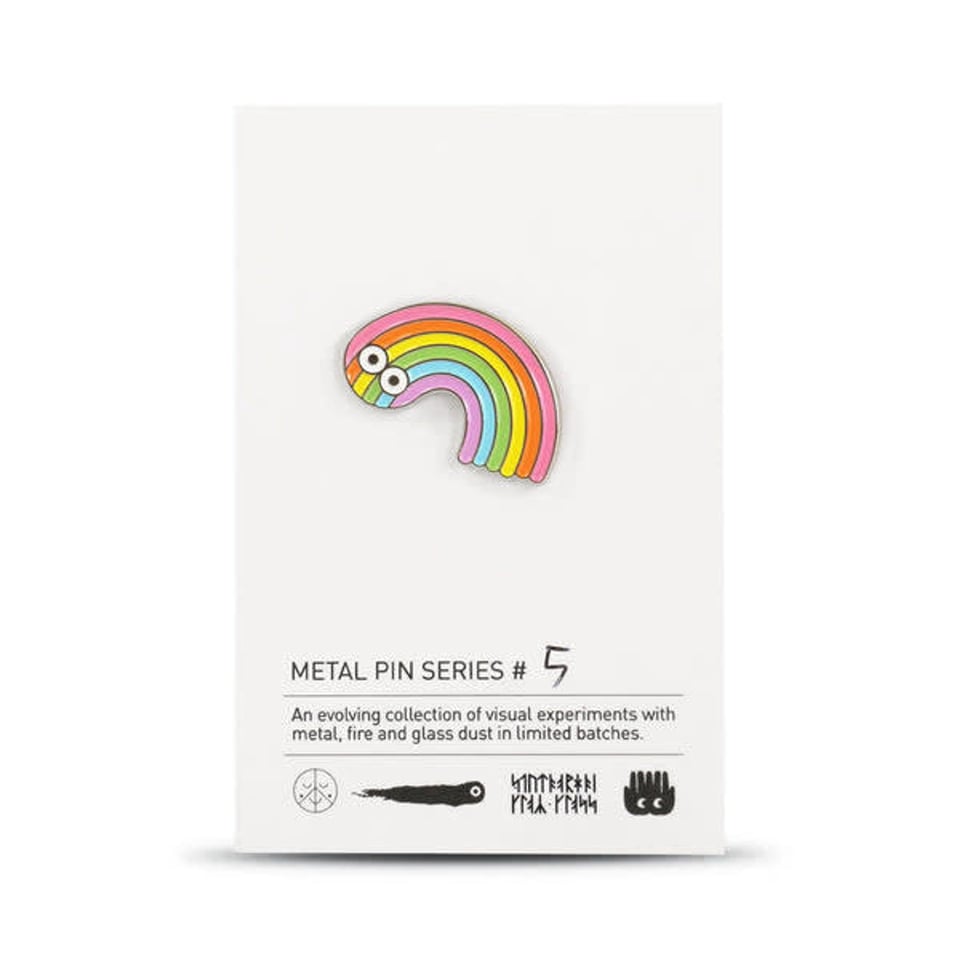 Pin Flying Rainbow