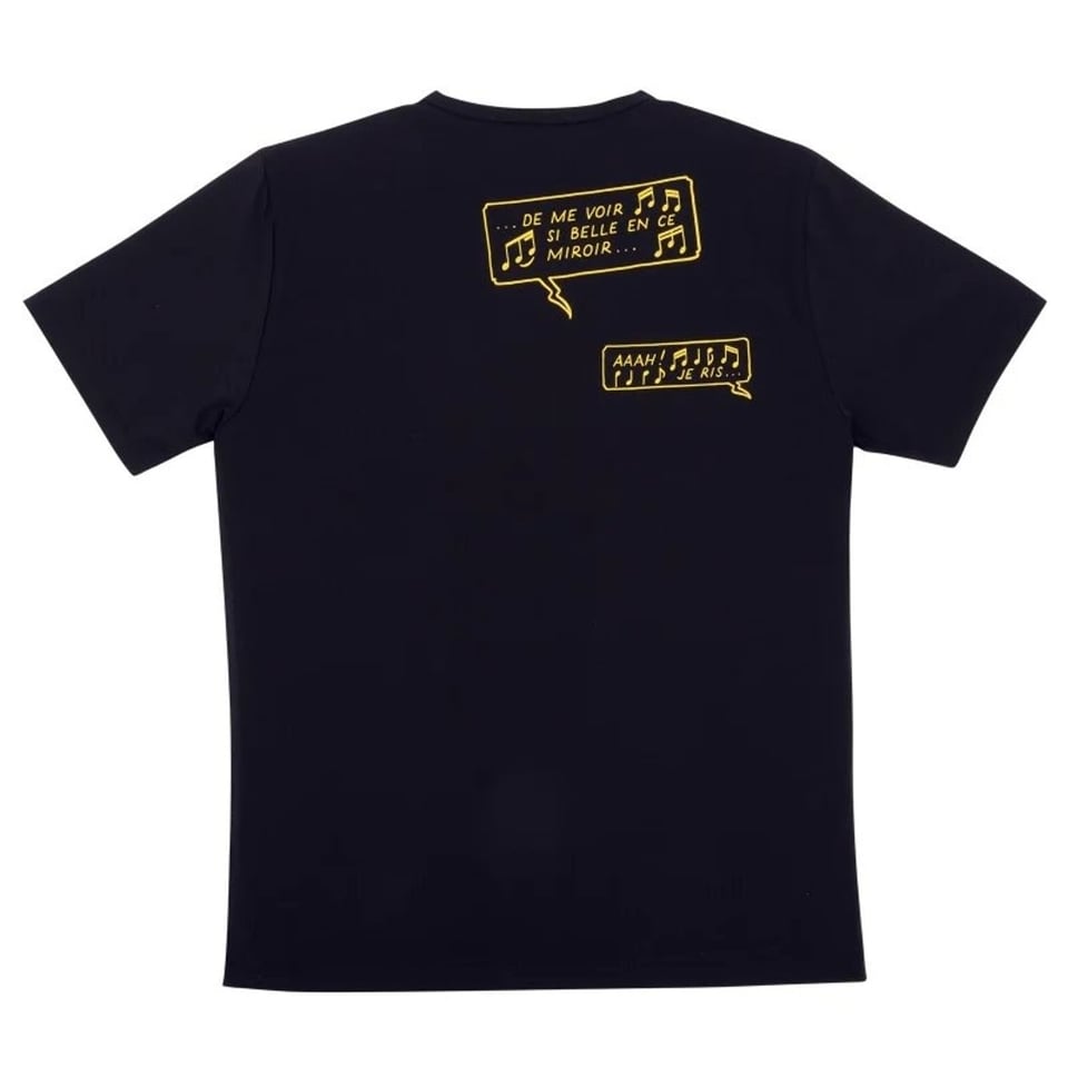Kuifje T-Shirt Kuifje T Zwart