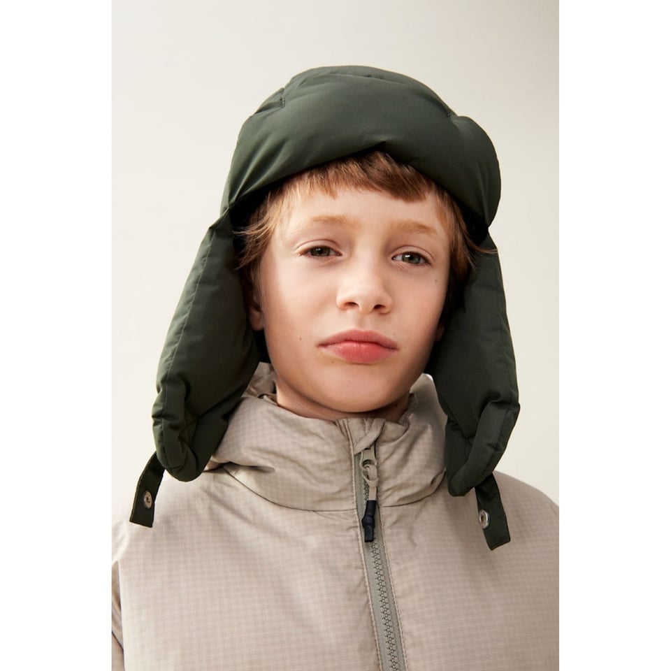 Liewood Tori Puffer Hat Hunter Green