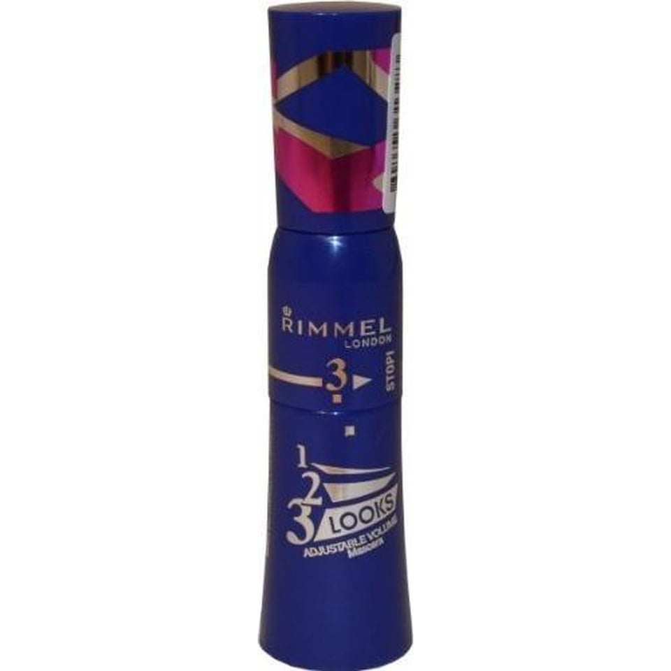 Rimmel London Mascara 1-2-3 Looks Black