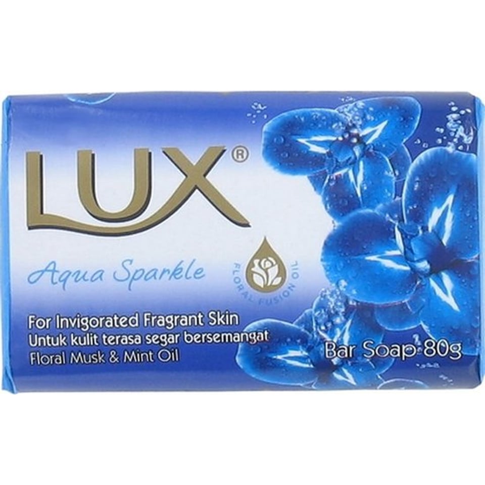 Lux Zeep - Aqua Sparkle (Blauw) 80