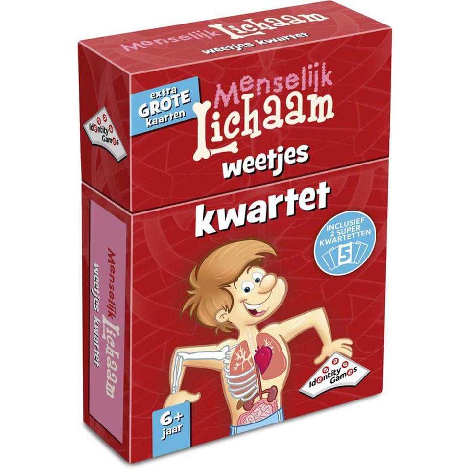 Kwartet Het Menselijk Lichaam Weetjes