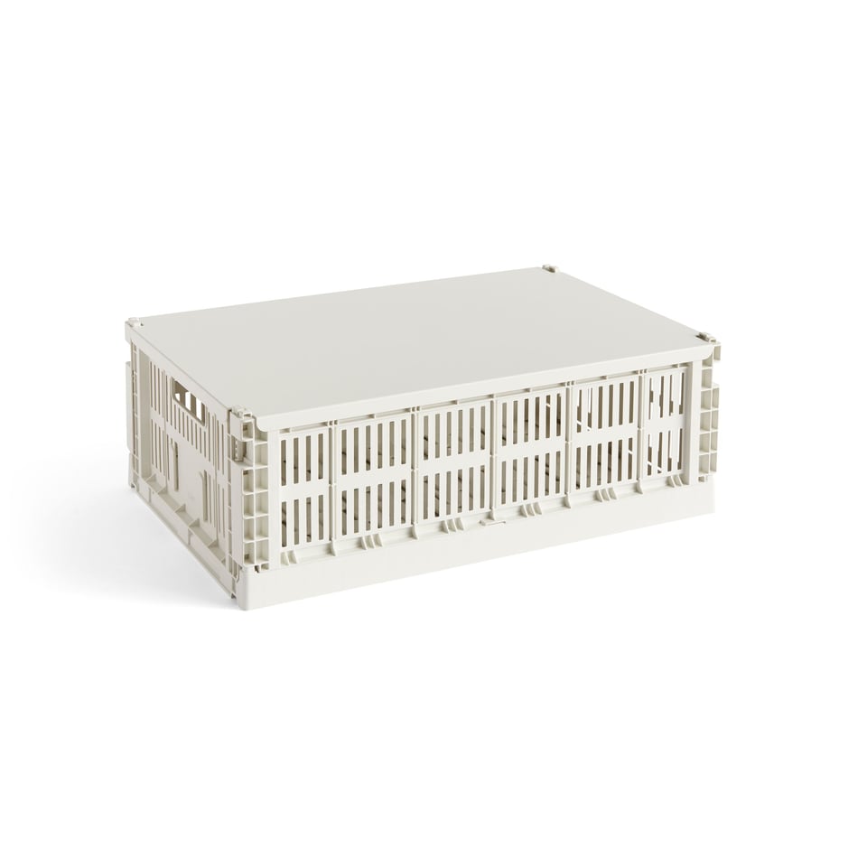 HAY Colour Crate Lid L Off-White