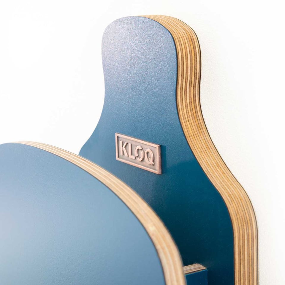 Kies Zelf Je Wand Kloq - Petrol Blauw